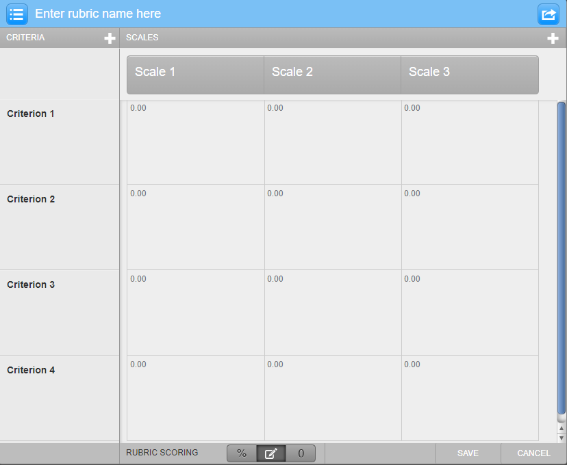 Turnitin Feedback Stuido - Custom Rubric